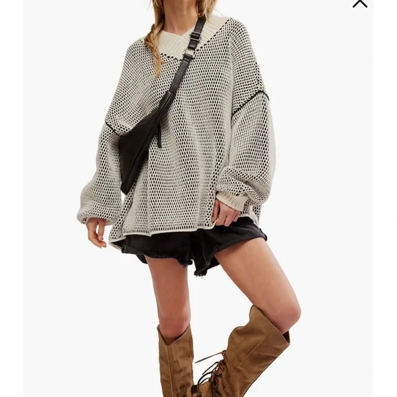 Free People Maisie Sweater | Large - Picture 4 of 6